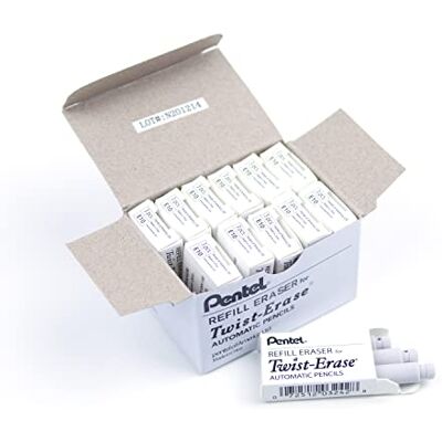 Pentel - Twist-Erase - Refill Erasers - Twist-Erase - Eraser Refills Pentel - Twist-Erase - Refill Erasers - Twist-Erase - Eraser Refills