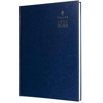 Collins Debden Standard Desk 2024 Diary A4 Day to a Page Business Diary Business Planner and Organiser January to December 2024 Daily Blue A4 Collins Debden Standard Desk 2024 Diary A4 Day to a Page Business Diary Business Planner and Organiser January to December 2024 Daily Blue A4