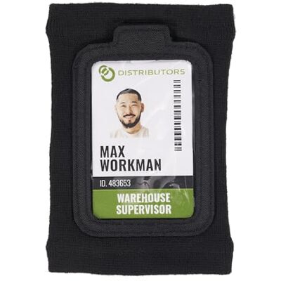 Ergodyne Squids 3388 Wrist Id Badge Holder, Small Storage Pocket Ergodyne Squids 3388 Wrist Id Badge Holder, Small Storage Pocket