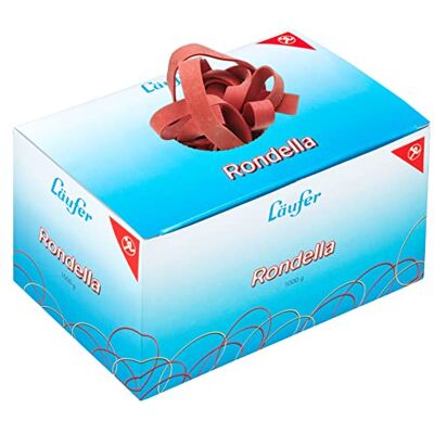 Läufer Rondella Rubber Bands 1kg Box 130x10 mm/85 mm Ø Läufer Rondella Rubber Bands 1kg Box 130x10 mm/85 mm Ø