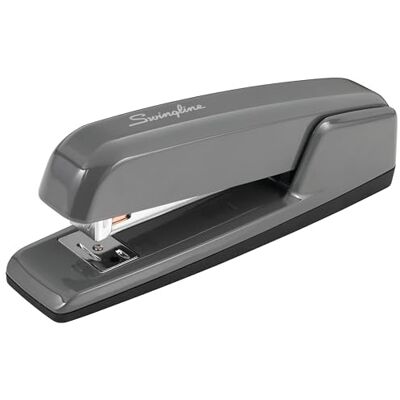 Swingline Stapler, 30 Sheet Capacity, 747 Business Stapler, Jam Free, Metal, Steel Gray (74759) Swingline Stapler, 30 Sheet Capacity, 747 Business Stapler, Jam Free, Metal, Steel Gray (74759)
