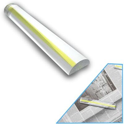 MAGNIPROS 2X Magnifying Bar Magnifier Ruler with Guide Line(so You Won't Miss a line) Ideal for Reading Small Prints and Document MAGNIPROS 2X Magnifying Bar Magnifier Ruler with Guide Line(so You Won't Miss a line) Ideal for Reading Small Prints and Document