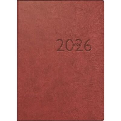 rido/idé Pocket Calendar Mod. perfect/Technik I 2026 A6, Faux Leather, Bordeaux rido/idé Pocket Calendar Mod. perfect/Technik I 2026 A6, Faux Leather, Bordeaux