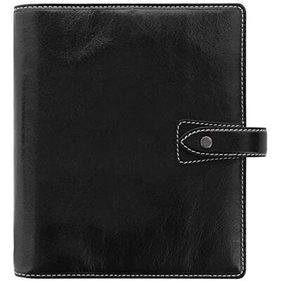 Filofax Malden A5 Leather Organiser Black Filofax Malden A5 Leather Organiser Black