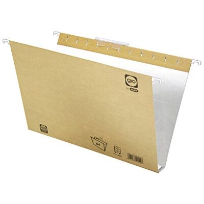 Elba Ybarra 400021943 – Box of 25 Hanging Folders, Kraft, Viewfinder Top, A4, Bicolor, Units Contained: 1 Elba Ybarra 400021943 – Box of 25 Hanging Folders, Kraft, Viewfinder Top, A4, Bicolor, Units Contained: 1