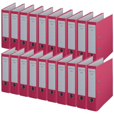 Leitz Esselte 230141, Folder, A4, Centra Plastic, Width 8 cm, Pink Leitz Esselte 230141, Folder, A4, Centra Plastic, Width 8 cm, Pink
