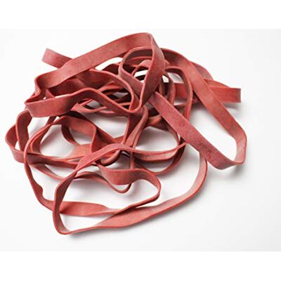 ALCO -Albert Rubber Bands 130 x 10 mm, 1 kg Red Versatile elastic bands for bundling letters, files, cards and documents ALCO -Albert Rubber Bands 130 x 10 mm, 1 kg Red Versatile elastic bands for bundling letters, files, cards and documents