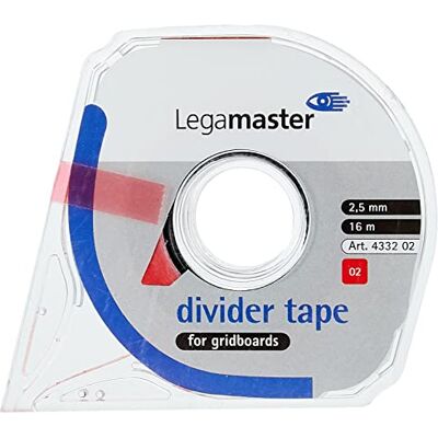 Legamaster Self Adhesive Tape for Planning Boards Red Legamaster Self Adhesive Tape for Planning Boards Red