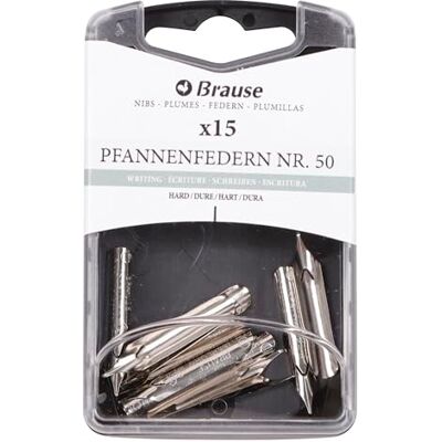 Brause 150050B Writing nibs for Nib Pen Holders Box 15 Pfannen nibs Brause 150050B Writing nibs for Nib Pen Holders Box 15 Pfannen nibs