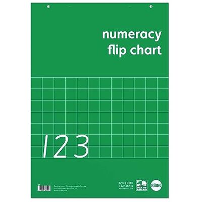Rhino A1 Flip Chart Paper Pad, 60-Page / 50mm Squared Paper with Plain Reverse, 1-Pack, 30-Leaf, Office & School Stationery Supplies Rhino A1 Flip Chart Paper Pad, 60-Page / 50mm Squared Paper with Plain Reverse, 1-Pack, 30-Leaf, Office & School Stationery Supplies