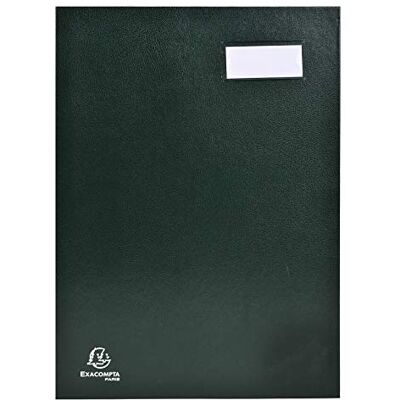 Exacompta Ref 57023E Signature Book 240 x 350mm in Size, Suitable for Holding A4 Documents, 20 Compartments, Expandable Spine, 300gsm Pink Card Interior Green Exacompta Ref 57023E Signature Book 240 x 350mm in Size, Suitable for Holding A4 Documents, 20 Compartments, Expandable Spine, 300gsm Pink Card Interior Green