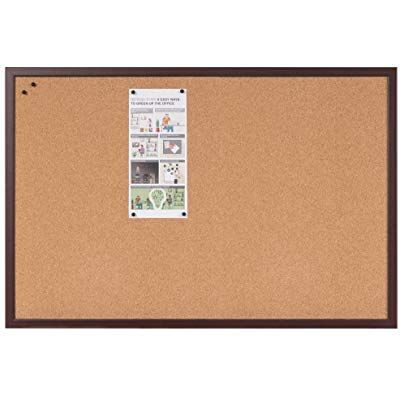 Bi-Office Bi-Silque SF132001659 Earth-It Cork Board with Executive Board under environmentally friendly and Natural cork layer, 900x600 mm Bi-Office Bi-Silque SF132001659 Earth-It Cork Board with Executive Board under environmentally friendly and Natural cork layer, 900x600 mm
