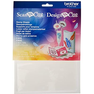 Brother 3 ScanNCut Silicone stamp sheets 15 x 20 cm Brother 3 ScanNCut Silicone stamp sheets 15 x 20 cm