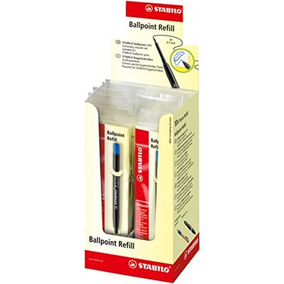 Stabilo Model 2/041-02 Blue Pen Refill - Ballpoint, Medium Stabilo Model 2/041-02 Blue Pen Refill - Ballpoint, Medium