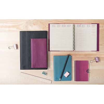 Exacompta 277641E – Eurotime 27S Spiral Weekly Desk Diary Duo Kaa – 21 x 27 cm – January to December 2024 – Black Exacompta 277641E – Eurotime 27S Spiral Weekly Desk Diary Duo Kaa – 21 x 27 cm – January to December 2024 – Black