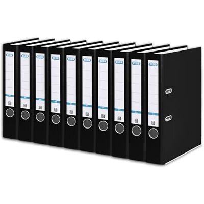 Elba Smart Pro Lever Arch File A4, Wide Removable Spine Label, 100202154 Black Elba Smart Pro Lever Arch File A4, Wide Removable Spine Label, 100202154 Black