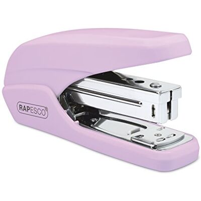 Rapesco 1339 X5-25ps Less Effort Stapler, 25 Sheet Capacity, Candy Pink Rapesco 1339 X5-25ps Less Effort Stapler, 25 Sheet Capacity, Candy Pink
