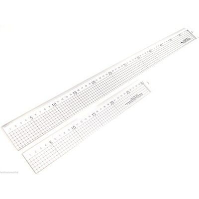 Jakar Clear Acrylic Cutting Ruler with Steel Edge Stripe 30cm Rule Jakar Clear Acrylic Cutting Ruler with Steel Edge Stripe 30cm Rule