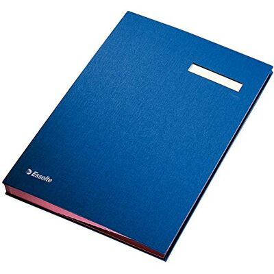 Esselte 621063 Signature Book 20 Tab Blue Esselte 621063 Signature Book 20 Tab Blue