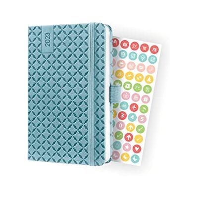 Sigel J3112 Jolie Weekly diary 2023 hardcover 9,5 x 15 cm 174 pages light blue Sigel J3112 Jolie Weekly diary 2023 hardcover 9,5 x 15 cm 174 pages light blue