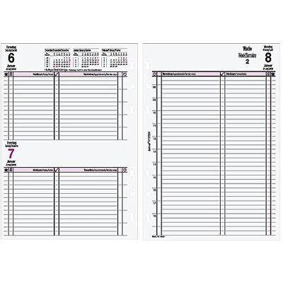 BIND 2025 Daily Calendar Insert A5 1 Day 1 Page B550325 BIND 2025 Daily Calendar Insert A5 1 Day 1 Page B550325