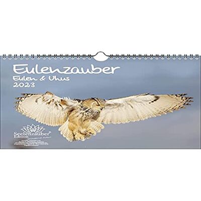 Seelenzauber Owl Magic Owls and Uhus DIN A4 Calendar for 2023 Seelenzauber Owl Magic Owls and Uhus DIN A4 Calendar for 2023