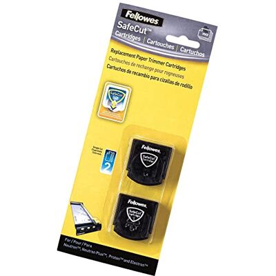 Fellowes Safecut Replacement Blades Straight (Pack of 2) Fellowes Safecut Replacement Blades Straight (Pack of 2)