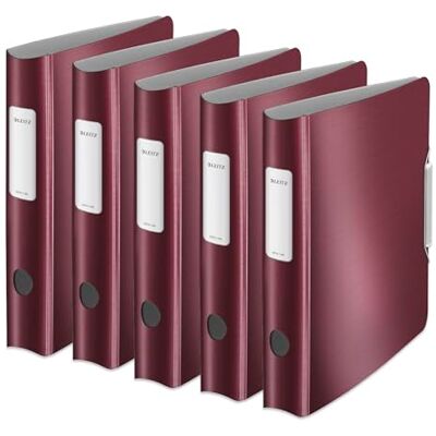 Leitz A4 65 mm Style Folder Grey Leitz A4 65 mm Style Folder Grey