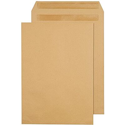 Q-Connect C5 Envelopes Pocket Self Seal 115gsm Manilla (Pack of 250),brown Q-Connect C5 Envelopes Pocket Self Seal 115gsm Manilla (Pack of 250),brown