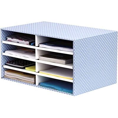 BANKERS BOX Style Desktop Sorter Blue/White BANKERS BOX Style Desktop Sorter Blue/White