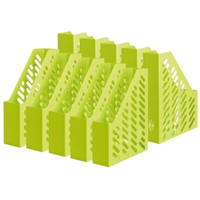 HAN 1601-50, KLASSIK magazine file. Classic, contemporary design, functional, high-quality and trendy, pack of ten, Trend Colour lemon HAN 1601-50, KLASSIK magazine file. Classic, contemporary design, functional, high-quality and trendy, pack of ten, Trend Colour lemon