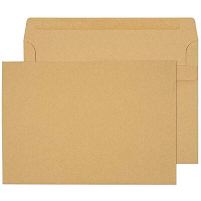 Blake Purely Everyday C5 162 x 229 mm 90 gsm Self Seal Wallet Envelopes (1607) Manilla Pack of 500 Blake Purely Everyday C5 162 x 229 mm 90 gsm Self Seal Wallet Envelopes (1607) Manilla Pack of 500