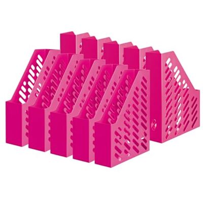 HAN 1601-56, KLASSIK magazine file. Classic, contemporary design, functional, high-quality and trendy, pack of ten, Trend Colour pink HAN 1601-56, KLASSIK magazine file. Classic, contemporary design, functional, high-quality and trendy, pack of ten, Trend Colour pink