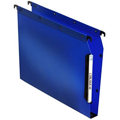 Elba Ultimate Polypropylene A4 Lateral Suspension Files, 30mm Base Blue (Pack of 25) Elba Ultimate Polypropylene A4 Lateral Suspension Files, 30mm Base Blue (Pack of 25)