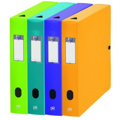 Oxford Esselte Memphis 100200155 Box File Polypropylene 6 cm 7/10 Spine Pack of 10 Assorted Oxford Esselte Memphis 100200155 Box File Polypropylene 6 cm 7/10 Spine Pack of 10 Assorted