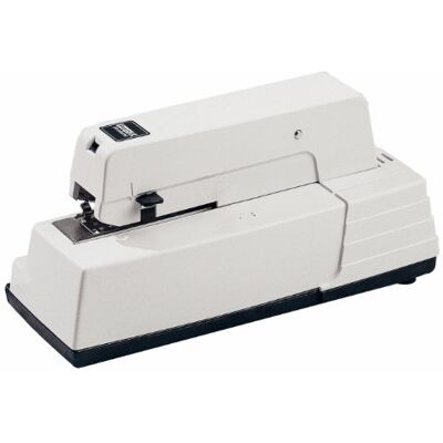 Rapid Classic R90E Contactless Electric Stapler, 30 Sheet Capacity, Mains Powered with UK Plug, Staples Included, Plastic and Metal, White/Black, 20942930 Rapid Classic R90E Contactless Electric Stapler, 30 Sheet Capacity, Mains Powered with UK Plug, Staples Included, Plastic and Metal, White/Black, 20942930