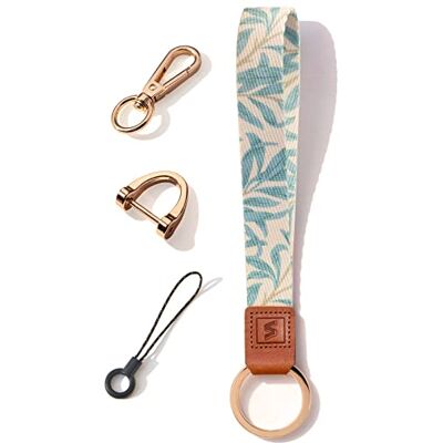 SENLLY Wristlet Lanyard Strap for Keys, Original Pattern Design Wrist Keychain Holder SENLLY Wristlet Lanyard Strap for Keys, Original Pattern Design Wrist Keychain Holder