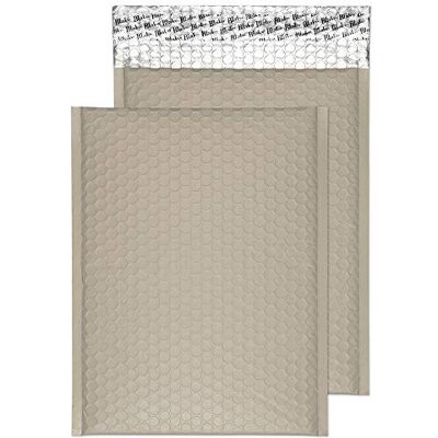 Blake Purely Packaging C4 324 x 230 mm Matt Metallic Padded Bubble Envelopes Peel & Seal (MTSG324) Storm Grey Pack of 100 Blake Purely Packaging C4 324 x 230 mm Matt Metallic Padded Bubble Envelopes Peel & Seal (MTSG324) Storm Grey Pack of 100