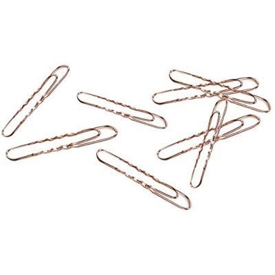 Durable 129224 Paper Clips (45 mm) 1 kg = Approx. 715-Piece Copper-Plated Durable 129224 Paper Clips (45 mm) 1 kg = Approx. 715-Piece Copper-Plated