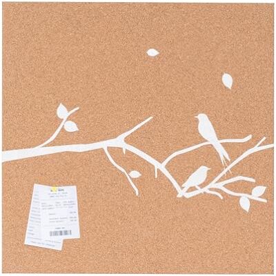 Bi-Office SF751269397 Swallow Memo Board Frameless Cork White Bi-Office SF751269397 Swallow Memo Board Frameless Cork White