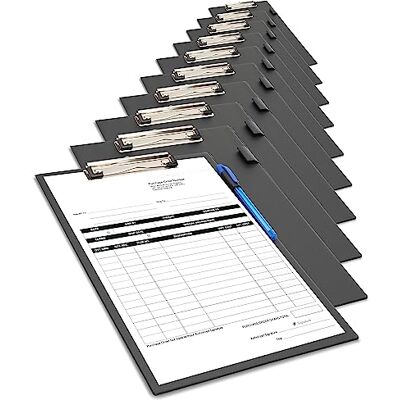 Rapesco 1745 Business Pack: 10 Standard Clipboards, A4, Black Rapesco 1745 Business Pack: 10 Standard Clipboards, A4, Black