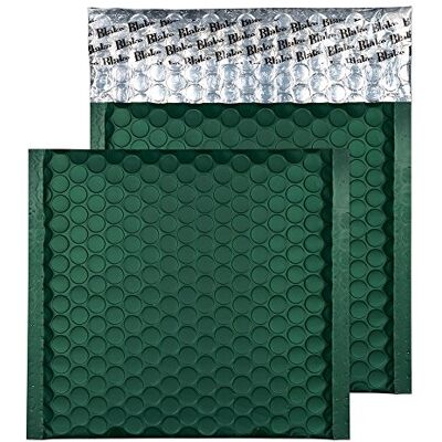 Blake Purely Packaging CD 165 x 165 mm Matt Metallic Padded Bubble Envelopes Peel and Seal (MTBRG165) British Racing Green Pack of 100 Blake Purely Packaging CD 165 x 165 mm Matt Metallic Padded Bubble Envelopes Peel and Seal (MTBRG165) British Racing Green Pack of 100
