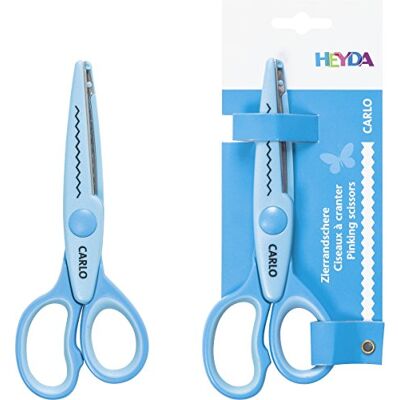 BRUNNEN HEYDA Decorative Edge Scissors 16 cm Carlo Motif BRUNNEN HEYDA Decorative Edge Scissors 16 cm Carlo Motif