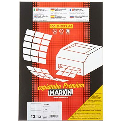MarkIn 210 °C504 Labels White MarkIn 210 °C504 Labels White