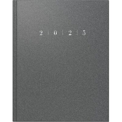rido/idé Book Calendar Model Manager Calendar TM 2025 205 x 260 mm, Plastic, Grey rido/idé Book Calendar Model Manager Calendar TM 2025 205 x 260 mm, Plastic, Grey