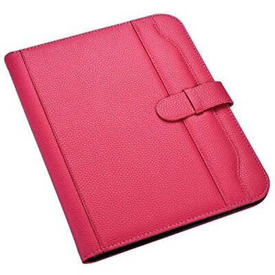 ARPAN A4 Conference Portfolio Document Folder with Calculator, Notepad, Hot Pink, Professional Business File with Closure Belt ARPAN A4 Conference Portfolio Document Folder with Calculator, Notepad, Hot Pink, Professional Business File with Closure Belt