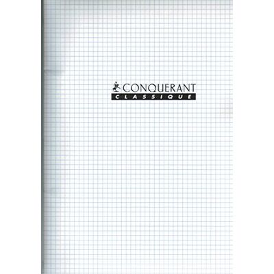 Conquérant Conquerant 41493 Cahier Classique Piqure Couverture Polypropylene Rigide A4+ 240 x 320mm Conquérant Conquerant 41493 Cahier Classique Piqure Couverture Polypropylene Rigide A4+ 240 x 320mm