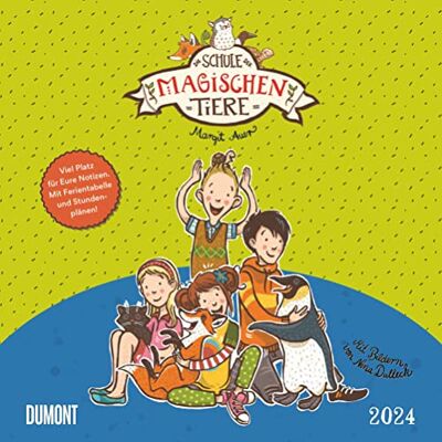 DUMONT School of Magic Animals 2024 Brochure Calendar for Children Format 30 x 30 cm DUMONT School of Magic Animals 2024 Brochure Calendar for Children Format 30 x 30 cm