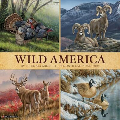 Wild America 2026 Wall Calendar Wild America 2026 Wall Calendar