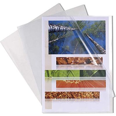 Exacompta Ref 325005E Rigid PP Cut Flush Folder 420 x 297mm in Size, Suitable for Holding A3 Documents, 0.2mm Polypropylene, Top & Right Openings Clear (Bag of 10) Exacompta Ref 325005E Rigid PP Cut Flush Folder 420 x 297mm in Size, Suitable for Holding A3 Documents, 0.2mm Polypropylene, Top & Right Openings Clear (Bag of 10)